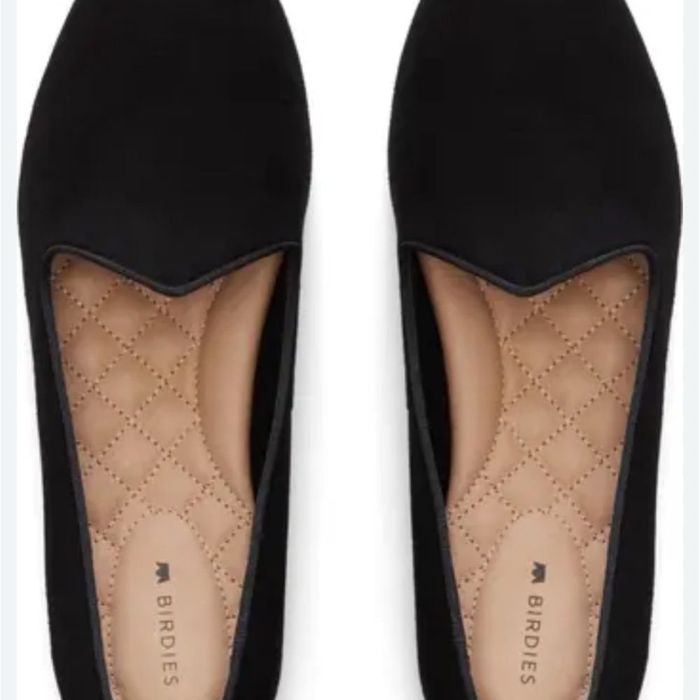 Birdies Black Quilted Flats - super cute!